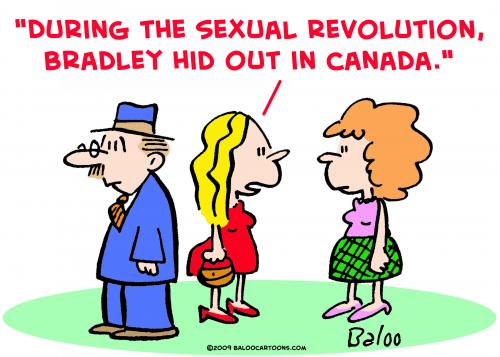 Cartoon: sexual revolution hid canada (medium) by rmay tagged sexual,revolution,hid,canada