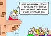 Cartoon: aking pledge raise taxes (small) by rmay tagged king,pledge,raise,taxes
