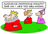 Cartoon: alcoholics anonymous king well k (small) by rmay tagged alcoholics,anonymous,king,well