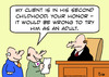 Cartoon: as adult judge try second childh (small) by rmay tagged as,adult,judge,try,second,childh