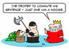 Cartoon: axe commute noogie sentence king (small) by rmay tagged axe,commute,noogie,sentence,king