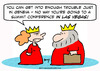 Cartoon: king queen summit conference las (small) by rmay tagged king,queen,summit,conference,las