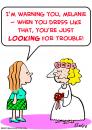 Cartoon: wedding looking trouble (small) by rmay tagged wedding looking trouble