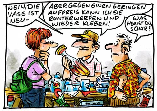 Cartoon: ... (medium) by GB tagged konsum,antiquität,sammler,schnäppchen,business,flohmarkt,paare,paar,beziehung,flohmarkt,trödelmarkt,trödel,business,gebraucht,schnäppchen,vase,feilschen,neu,kaputt,marktwirtschaft,markt,wirtschaft,angebot,aufpreis,verkauf,handel,fälschung,fälscher,replika,markenschutz,plagiat,plagiatsprozess,abkupfern,markenpiraten,markenpiraterie,antiqutäten,antiqutätenfälscher,grabräuber,kulturgut,altertümer,artefakte,funde,archäologie,ausgräber,archäologen,fundort,ausgrabung,schatz,schätze,fundstück,bazar,soukh,verhandeln,bieten,antique,antik