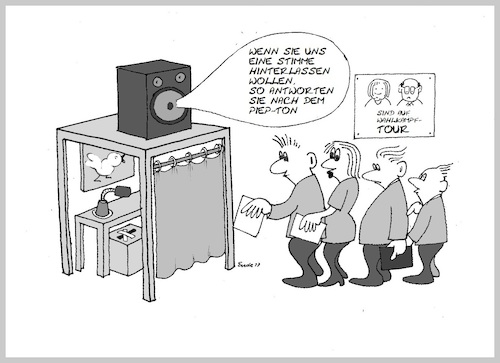 Cartoon: Wahlkampf (medium) by Retlaw tagged piepsen,bundestagswahl,nören,und,sehen,vergehen