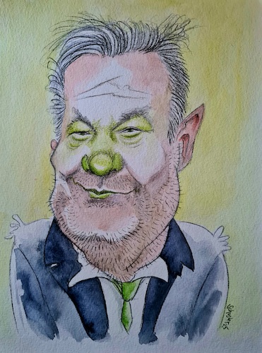 Cartoon: Robert Habeck (medium) by Mario Schuster tagged robert,habeck,politik