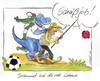 Cartoon: Borussia Dortmund (small) by Mario Schuster tagged bvb,dortmund,klopp,mario,schuster,karikatur,cartoon,fußball,bundesliga