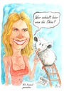 Cartoon: Heidi gegen Heidi (small) by Mario Schuster tagged karikatur,cartoon,mario,schuster,heidi,klum