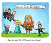 Cartoon: Nach der Wahl (small) by Mario Schuster tagged karikatur,cartoon,mario,schuster,angela,merkel,peer,steinbrück,wahl,gysi