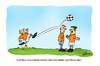 Cartoon: WM-Cartoon Holland (small) by Mario Schuster tagged fußball,holland,niederlande,netherlands,soccer,football,wm,worldcup,caricature,karikatur