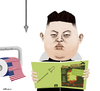 Cartoon: Kim Jong Un (small) by Valbuena tagged kim,jong,un,illustration,karikatur,art,caricature,old