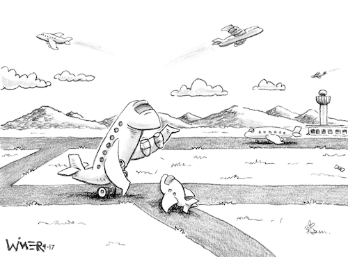 Cartoon: Caption Contest Fathers Day (medium) by karlwimer tagged airplane,airport,flight,fathers,day,aircraft,bowtie