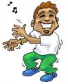 Cartoon: Dancin fool (small) by karlwimer tagged dancing,man,fun,cartoon