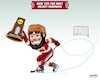 Cartoon: Denver Ice Hockey Hardware (small) by karlwimer tagged karl,wimer,sports,cartoon,illustration,ice,hockey,university,of,denver,pioneers,championship,athletics