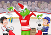 Cartoon: IIHF Grinch Playing Favorites (small) by karlwimer tagged sports,cartoon,grinch,ice,hockey,international,iihs,women,men,equity,tournaments,coal,presents,christmas