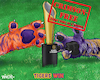 Cartoon: Paws on the Prize NCAA Football (small) by karlwimer tagged wimer,ncaa,football,championship,clemson,lsu,alabama,college,tiger