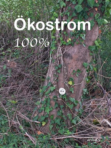 Ökostrom - ein Fundstück