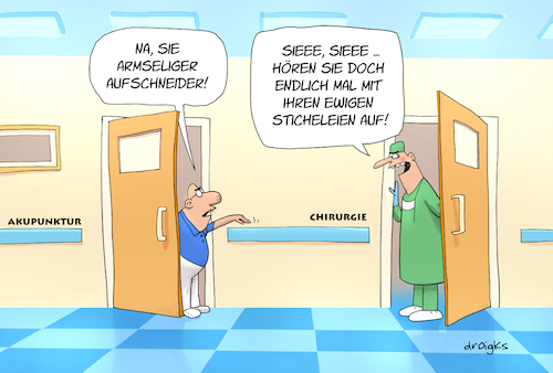 Akupunktur vs. Chirurgie