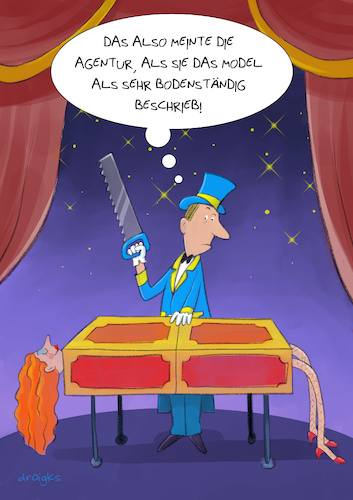 Cartoon: bodenstaendige Assistentin (medium) by droigks tagged comic,cartoon,droigks,assistentin,saege,zersaegt,jungfrau,zauberer,zauberei,zauberhaft,zaubertrick,illusion,kunststueck,vorfuehrung,illusionist,agentur,modelagentur,langbeinig,comic,cartoon,droigks,assistentin,saege,zersaegt,jungfrau,zauberer,zauberei,zauberhaft,zaubertrick,illusion,kunststueck,vorfuehrung,illusionist,agentur,modelagentur,langbeinig