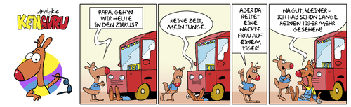 Cartoon: KenGuru nackte Attraktion (medium) by droigks tagged zirkus,tiger,nackte,frau,droigks,känguru,attraktion,argument,zirkus,tiger,nackte,frau,droigks,känguru,attraktion,argument