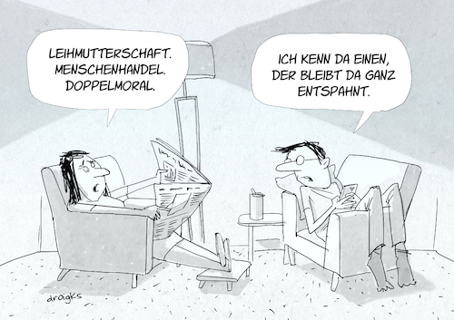 Cartoon: Leihmutter (medium) by droigks tagged vaterschaft,streeck,kabinett,rücktritt,doppelmoral,menschenhandel,affäre,fraktionsvorsitz,cdu,glaubwürdigkeit,jens,spahn,daniel,funke,leihmutterschaft,usa,verbot,ethik,moral,droigks,sohn,tochter,vaterschaft,streeck,kabinett,rücktritt,doppelmoral,affäre,fraktionsvorsitz,cdu,glaubwürdigkeit,jens,spahn,daniel,funke,leihmutterschaft,usa,verbot,ethik,moral,droigks,sohn,tochter
