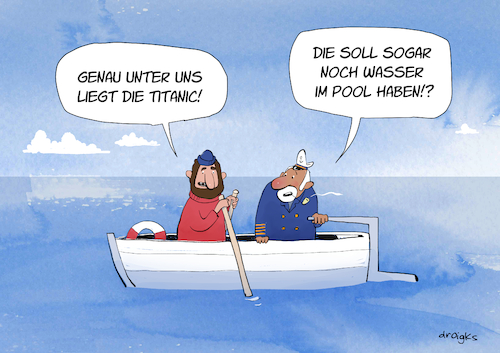 Cartoon: Titanic (medium) by droigks tagged titanic,eisberg,untergang,1912,whitestarline,atlantik,jungfernfahrt,kapitänsmith,unsinkbar,eisbergwarnung,sos,carpathia,passagiere,rettungsboote,kollision,maschinenraum,belfast,nordatlantik,luxusliner,konstruktionsfehler,musikanten,ersteklasse,dritteklasse,wrack,entdeckung1985,geschichte,mythos,titanic,eisberg,untergang,1912,whitestarline,atlantik,jungfernfahrt,kapitänsmith,unsinkbar,eisbergwarnung,sos,carpathia,passagiere,rettungsboote,kollision,maschinenraum,belfast,nordatlantik,luxusliner,konstruktionsfehler,musikanten,ersteklasse,dritteklasse,wrack,entdeckung1985,geschichte,mythos