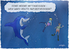 Cartoon: Hai mit Appetit (small) by droigks tagged hai,haifisch,megalodon,droigks,taucher,tauchen,tauchsport,haiattacke,meer,ozean,tiefsee,unterwasserwelt,fisch,knorpelfisch