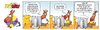 Cartoon: KenGuru binär (small) by droigks tagged känguru,binaer,droigks,computer,chef,klarstellung,null,eins