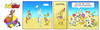 Cartoon: KenGuru Müllbeutel (small) by droigks tagged känguru,volleyball,droigks,spiel,strand,beachvolleyball,muell,unrat