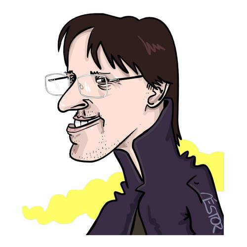 Cartoon: AGentleman (medium) by nestormacia tagged portraitpitch
