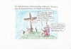 Cartoon: Damals und Heute (small) by Tom13thecat tagged glaube,jesus