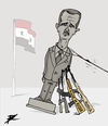 Cartoon: Spring in Syria (small) by Ballner tagged assad syria russia