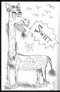 Cartoon: sweet (small) by XombieLarry tagged sweet,giraffe