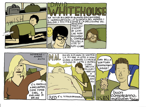 Cartoon: bed writers book (medium) by marco petrella tagged whitehouse