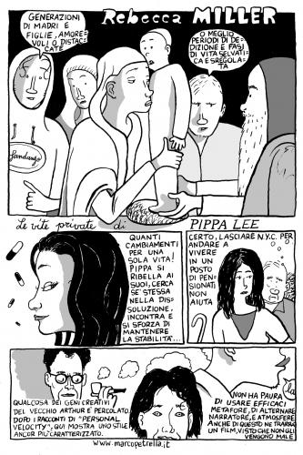 Cartoon: rebecca miller (medium) by marco petrella tagged miller