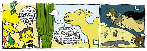 Cartoon: x (medium) by marco petrella tagged pynchon