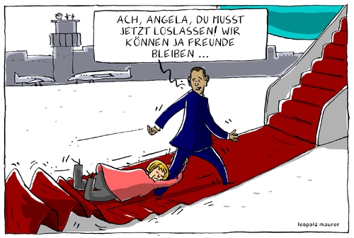 Abschied Von Leopold Maurer Politik Cartoon Toonpool