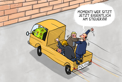 Cartoon: Corona-Krisenmanagement (medium) by leopold maurer tagged corona,krise,covid,sars,cov,virus,politik,politisch,entscheidung,politiker,management,deztschland,österreich,europa,impfung,impfrate,wählerstimmen,populismus,klientelpolitik,inzidenz,infektion,intensiv,station,krankenhaus,lockdown,kontaktbeschränkungen,epidemische,notlage,gesetz,zaudern,zögern,versäumnis,corona,krise,covid,sars,cov,virus,politik,politisch,entscheidung,politiker,management,deztschland,österreich,europa,impfung,impfrate,wählerstimmen,populismus,klientelpolitik,inzidenz,infektion,intensiv,station,krankenhaus,lockdown,kontaktbeschränkungen,epidemische,notlage,gesetz,zaudern,zögern,versäumnis