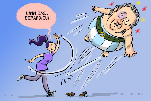 Depardieu schuldig gesprochen Depardieu schuldig gesprochen