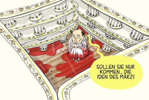 Der isolierte Putin