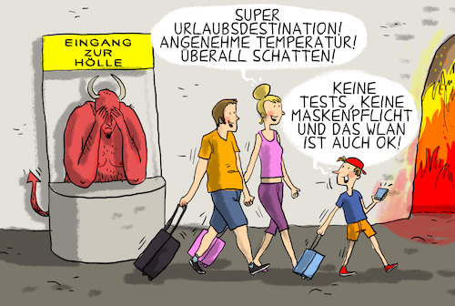 Hitzewelle und urlaub 2021