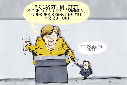 Merkel wirbt für Laschet