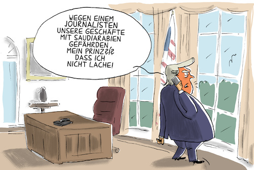 trump und der fall khashoggi