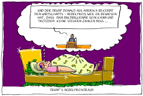 trumps nobelpreistraum