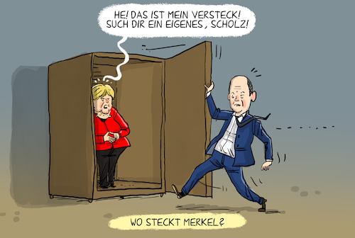Wo steckt Merkel?