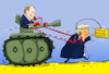 Cartoon: Putin taktiert (small) by leopold maurer tagged putin,trump,telefonat,memorandum,friedensverhandlungen,krieg,ukraine,präsident,panzer,nase,taktik,zeit,spiel,zeitgewinn,angriff,imperialismus,autokratie,leopold,maurer,cartoon,karikatur