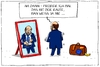 Cartoon: rautenübungen (small) by leopold maurer tagged kanzlerkanditat,schulz,martin,eu,deutschland,rückkehr,parlament