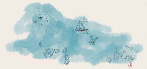 Cartoon: Sea (medium) by Mineds tagged sea