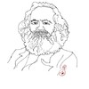 Cartoon: Marx (small) by Mineds tagged marx