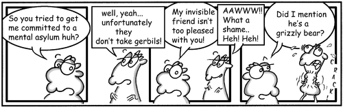 Cartoon: URBAN GERBILS (medium) by Danno tagged cartoon,strip,humor,funny,gerbil,urban